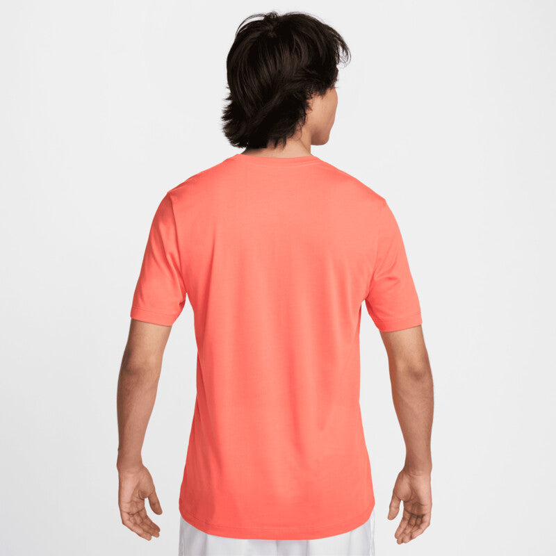 Nike Court Graphic Us Open Tee (M) (Lt Wild Mango)