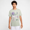 Nike Court Graphic Us Open Tee (M) (Jade Horizon)