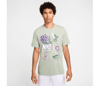 Nike Court Graphic Us Open Tee (M) (Jade Horizon)