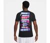 Nike Court Graphic Tennis Tee (M) (Black)