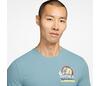 Nike Court Graphic Tennis Tee (M) (Denim Turqoise)