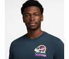 Nike Court Graphic Tennis Tee (M) (Armory Navy)