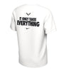 Nike Court Rafa Retirement Tee (M) (White)