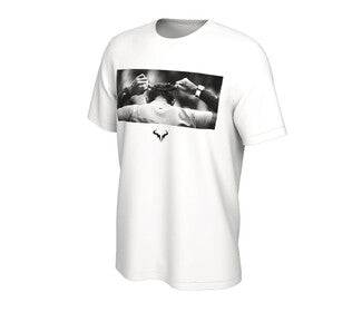 Nike Court Rafa Retirement Tee (M) (White)
