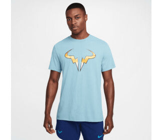 Nike Court Dri-Fit Rafa Tee (M) (Denim Turquoise)