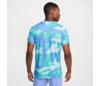 Nike Court Advantage Printed Top (M) (Glacier Blue)