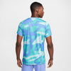 Nike Court Advantage Printed Top (M) (Glacier Blue)