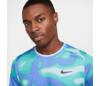 Nike Court Advantage Printed Top (M) (Glacier Blue)