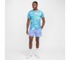 Nike Court Advantage Printed Top (M) (Glacier Blue)