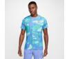 Nike Court Advantage Printed Top (M) (Glacier Blue)