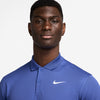 Nike Court Dri-Fit Pique Polo (M) (Royal Pulse)
