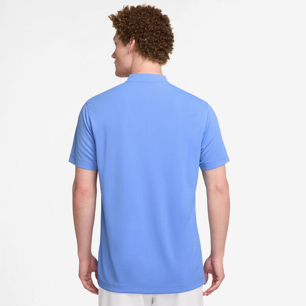 Nike Court Dri-Fit Blade Solid Polo (M) (Royal Pulse)