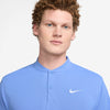 Nike Court Dri-Fit Blade Solid Polo (M) (Royal Pulse)