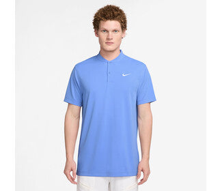 Nike Court Dri-Fit Blade Solid Polo (M) (Royal Pulse)