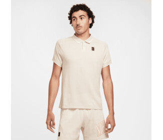 Nike Court Heritage Polo (M) (Lt Orewood Brown)