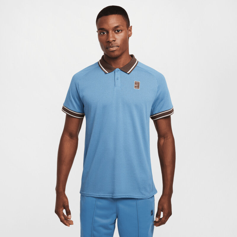 Nike Court Heritage Polo (M) (Aegean Storm)
