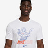 Nike Court Dri-Fit Graphic Tee (M) (White)