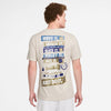 Nike Court Dri-Fit Graphic Tennis Tee (M) (Lt Orewood Brown)