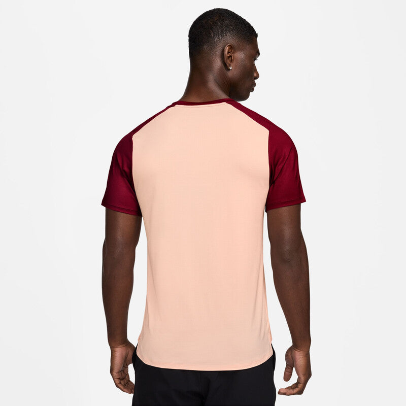 Nike Court Dri-Fit Advantage Printed Top (M) (Red)