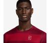 Nike Court Dri-Fit Advantage Printed Top (M) (Red)