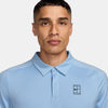 Nike Court Dri-Fit Advantage Polo (M) (Blue)