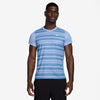 Nike Court Dri-Fit Victory Printed Top (M) (Blue)