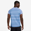 Nike Court Dri-Fit Victory Printed Top (M) (Blue)