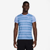 Nike Court Dri-Fit Victory Printed Top (M) (Blue)