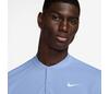 Nike Court Dri-Fit Blade Solid Polo (M) (Aluminum)