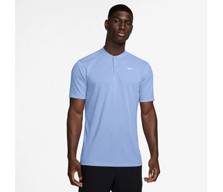 Nike Court Dri-Fit Blade Solid Polo (M) (Aluminum)