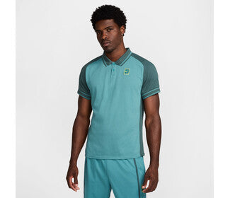 Nike Court Heritage Polo (M) (Teal)