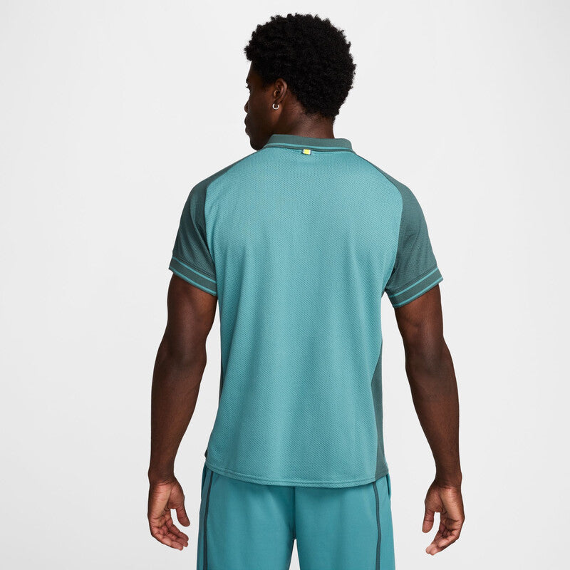 Nike Court Heritage Polo (M) (Teal)