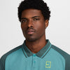 Nike Court Heritage Polo (M) (Teal)