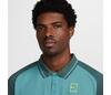 Nike Court Heritage Polo (M) (Teal)