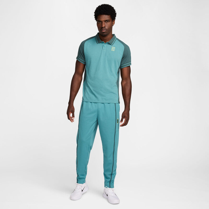 Nike Court Heritage Polo (M) (Teal)