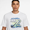 Nike Court Dri-Fit Tennis Tee (M) (White)