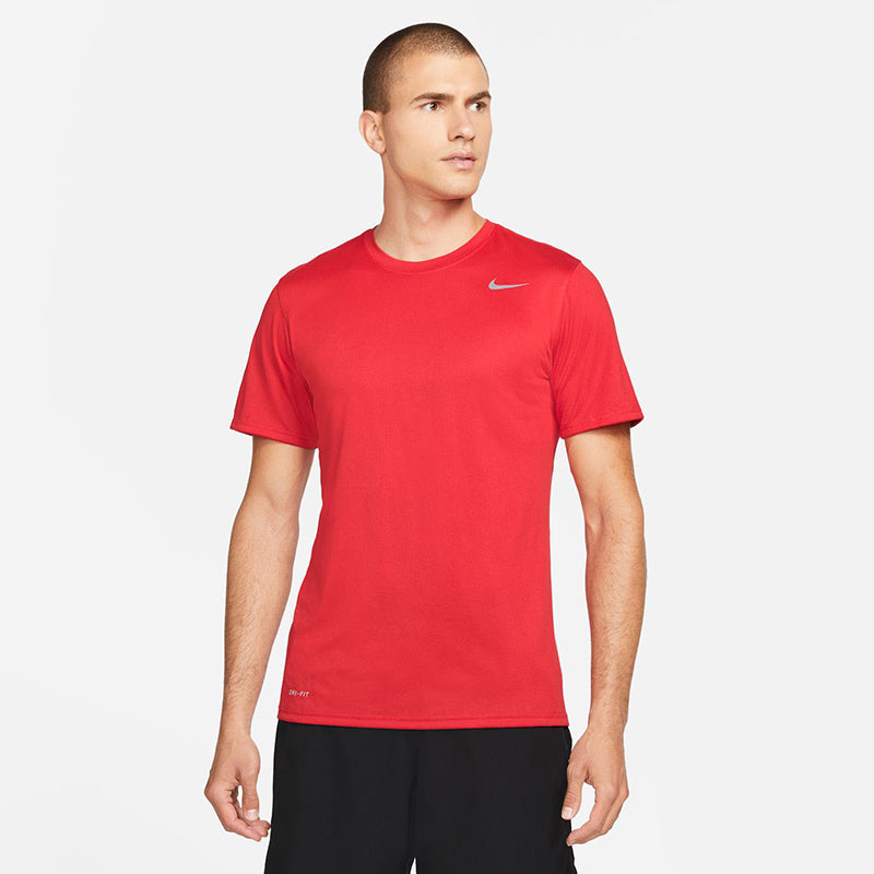 Nike Legend Dri-Fit Short Sleeve Top (M) (University Red) Nike