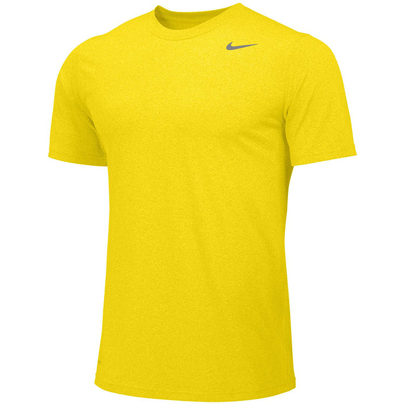 Nike Legend Dri-Fit Short Sleeve Top (M) (Yellow) Nike
