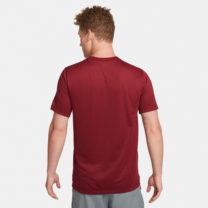 Nike Dri-Fit Legend Short Sleeve Tee (M) (Maroon)
