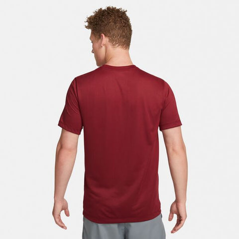 Nike Dri-Fit Legend Short Sleeve Tee (M) (Maroon)