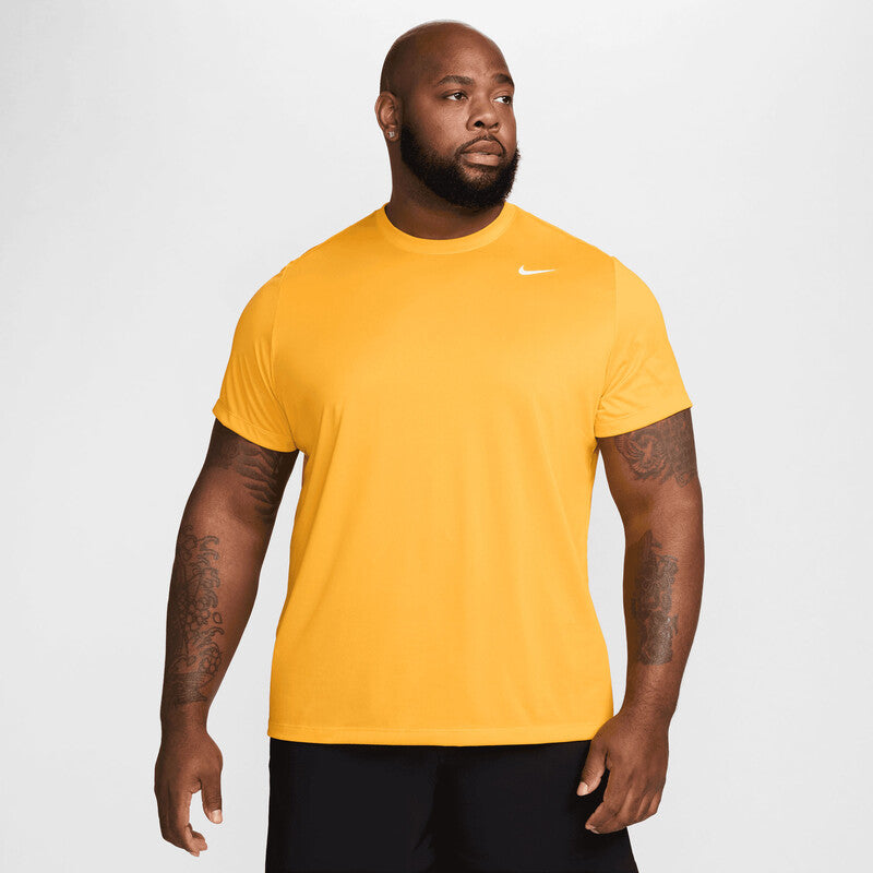 Nike Dri-Fit Legend Short Sleeve Tee (M) (Gold/White)