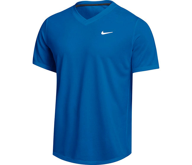 Nike Court Dri-Fit Victory Top (M) (Royal)