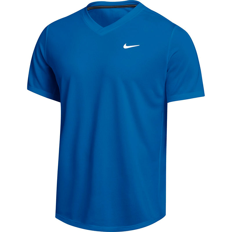 Nike Court Dri-Fit Victory Top (M) (Royal)