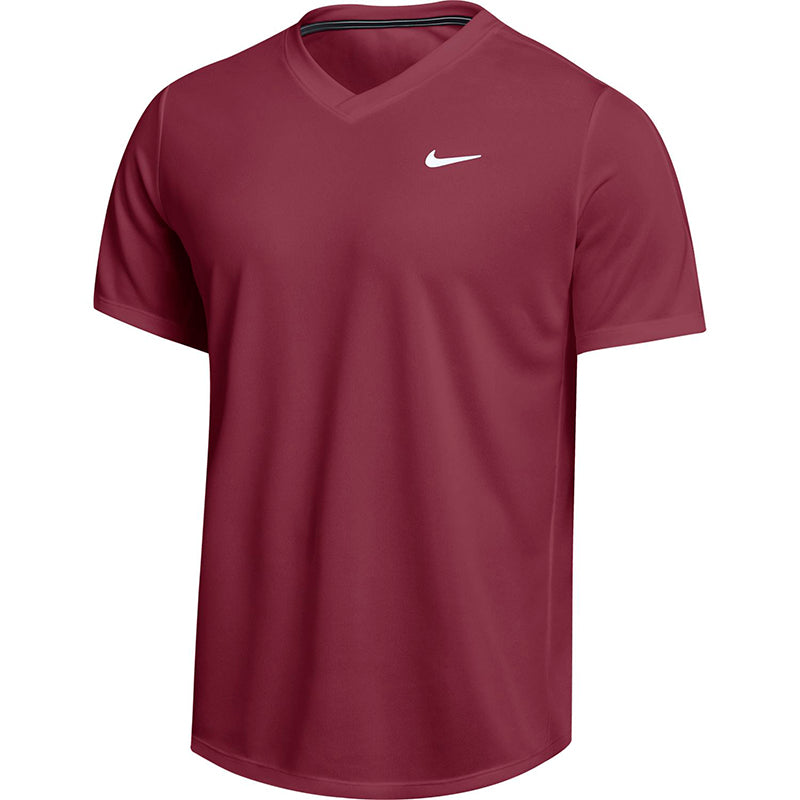 Nike Court Dri-Fit Victory Top (M) (Cardinal)
