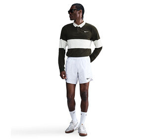 Nike Court Slam Rg Long Sleeve Polo (M) (Sequoia)