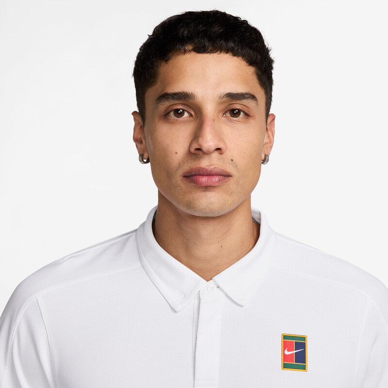 Nike Court Advantage Slam London Polo (M) (White)