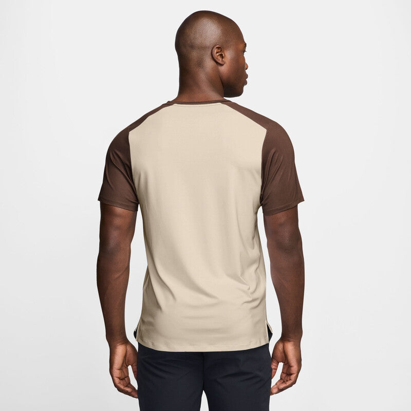 Nike Court Advantage Printed Top (M) (Cacao)