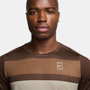 Nike Court Advantage Printed Top (M) (Cacao)