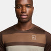 Nike Court Advantage Printed Top (M) (Cacao)