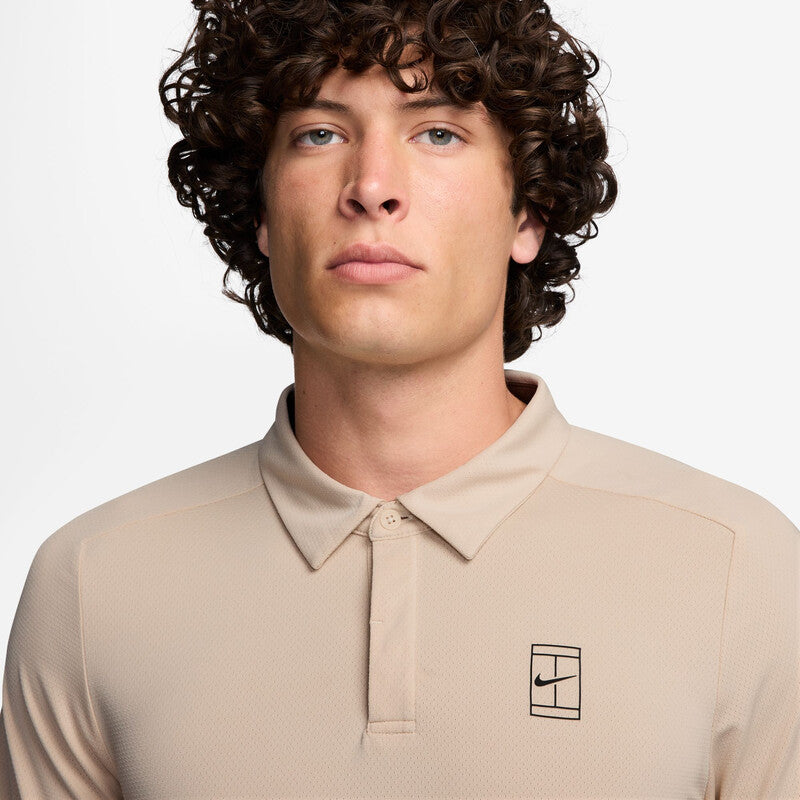 Nike Court Advantage Polo (M) (Sanddrift)